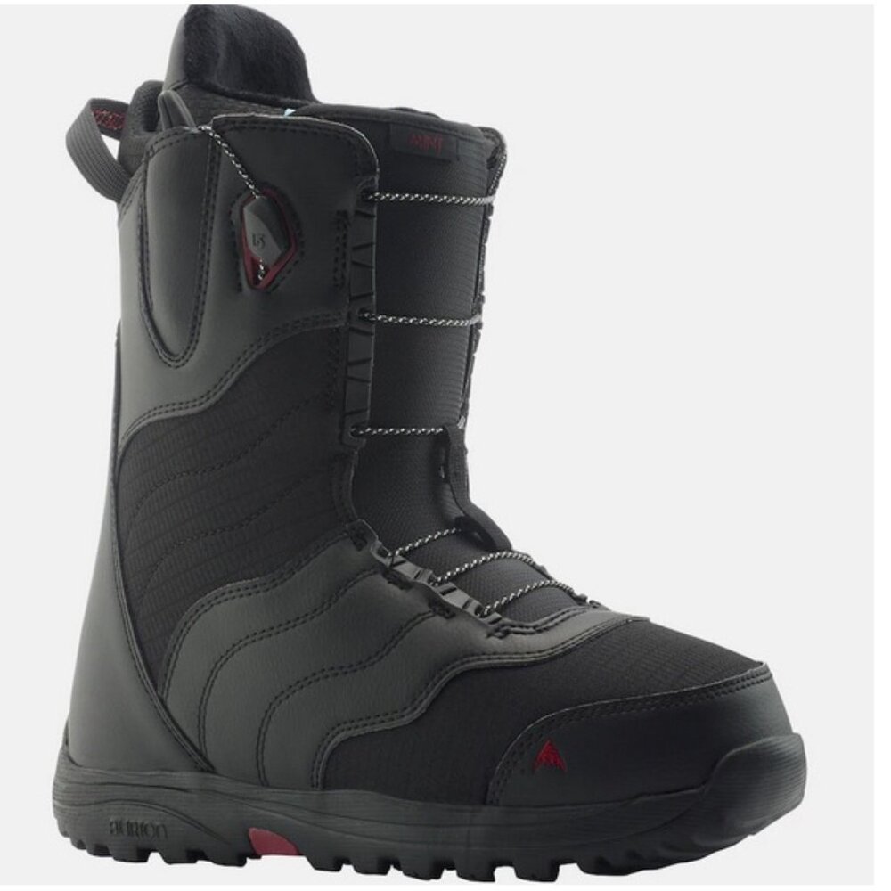 NEW! Burton Mint Speedzone Womens Snowboard Boots!  Black  Size 5